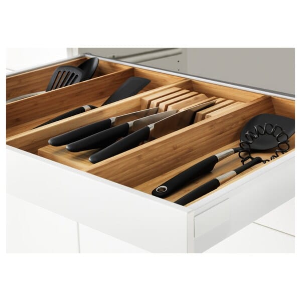 Ikea METOD / MAXIMERA - Base cb 2 frnts/2 low/1 md/1 hi drw, white/Bodbyn off-white, 80x60 cm