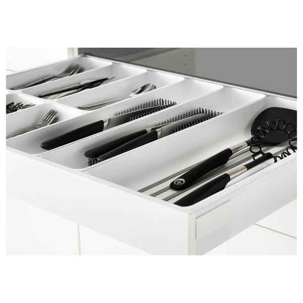 Ikea METOD / MAXIMERA - Base cb 2 frnts/2 low/1 md/1 hi drw, white/Veddinge white, 80x60 cm