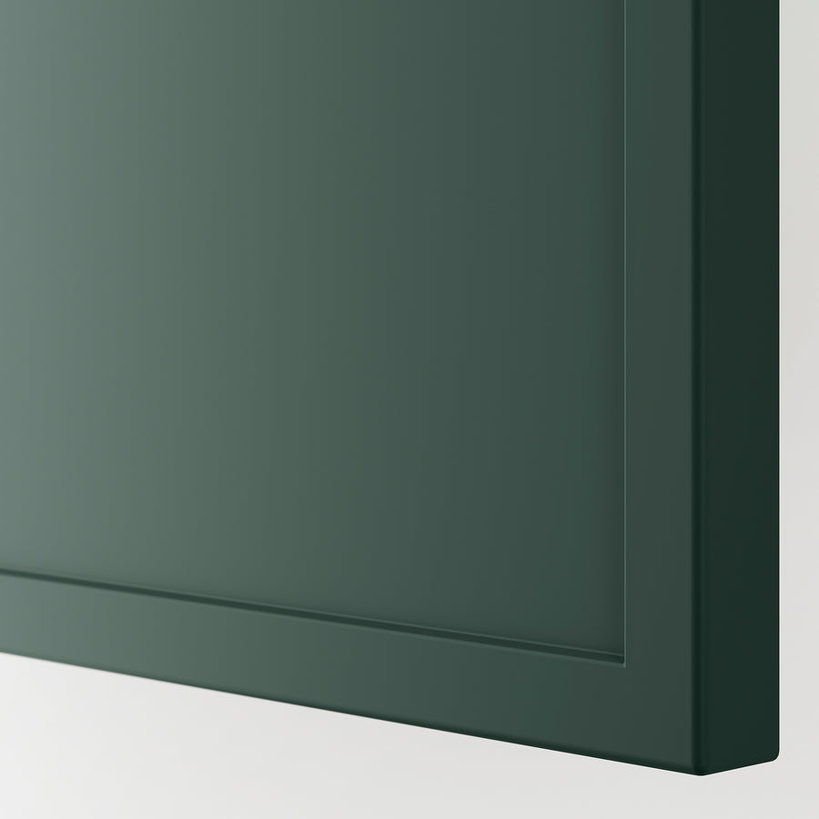 METOD / MAXIMERA base cabinet with 3 drawers, white/Aspudden dark grey-green, 60x60 cm