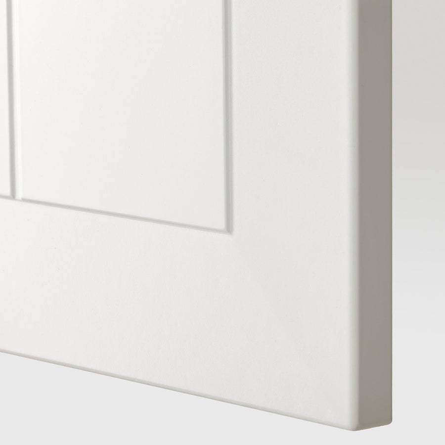 METOD / MAXIMERA base cabinet f built-in appliances, white/Stensund white, 60x60 cm