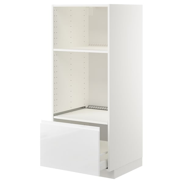 METOD / MAXIMERA high cab for oven/micro w drawer