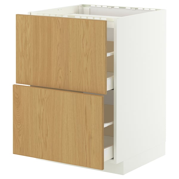 METOD / MAXIMERA base cab f hob/2 fronts/2 drawers