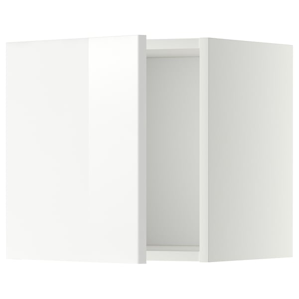 METOD wall cabinet, white/Ringhult white, 40x40 cm