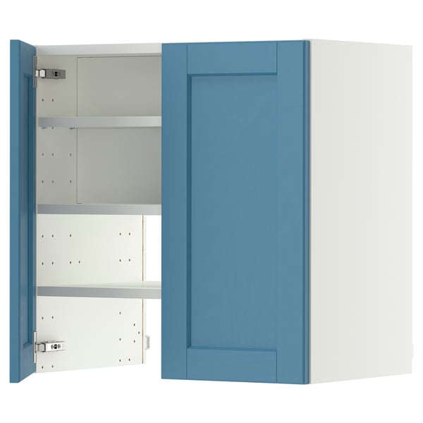 METOD wall cb f extr hood w shlf/door, 60x60 cm