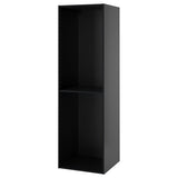 METOD high cabinet, black-grey, 60x60x200 cm