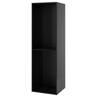 METOD high cabinet, black-grey, 60x60x200 cm