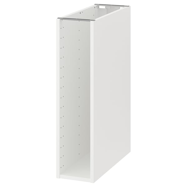 METOD base cabinet frame, white, 20x60x80 cm