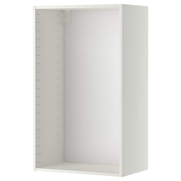 METOD wall cabinet frame, white, 60x37x100 cm