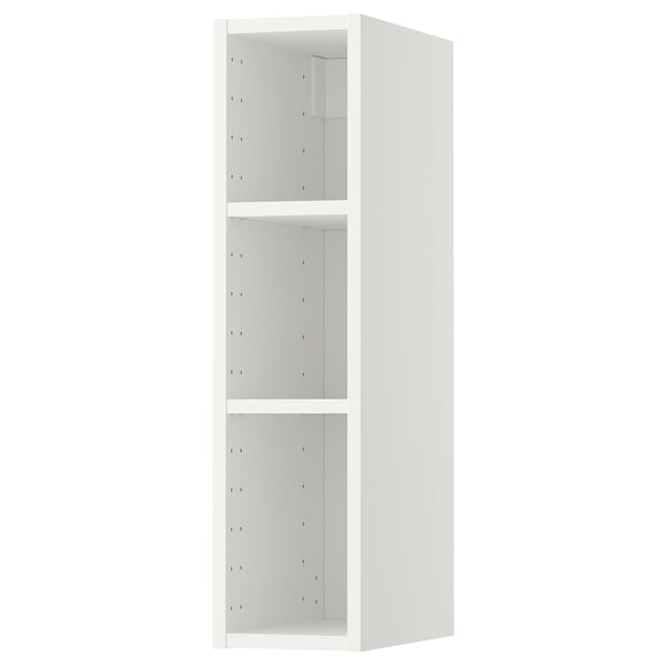 METOD wall cabinet, white, 20x37x80 cm