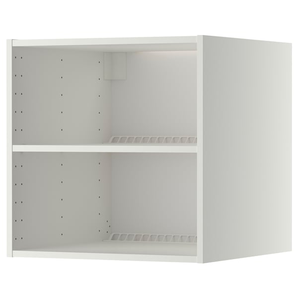 METOD fridge/freezer top cabinet frame, white, 60x60x60 cm