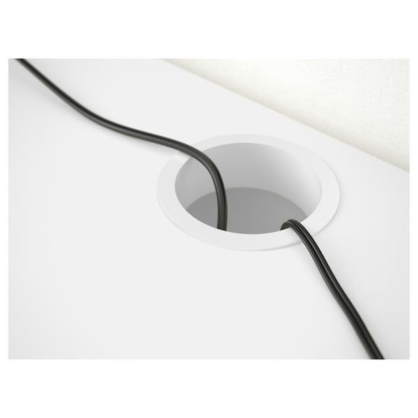 MICKE desk, white, 105x50 cm