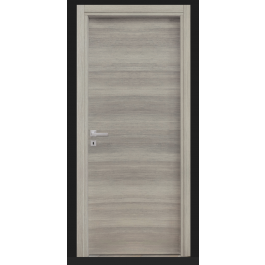 DOOR MICRO GRAY 210X70 ASH HINGED