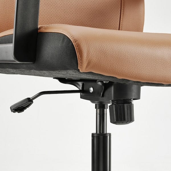 Ikea MILLBERGET Swivel chair - Murum ochre bruna ,