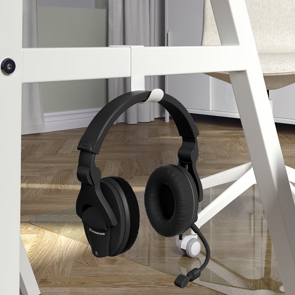 MITTPLAN desk, white, 80x60 cm