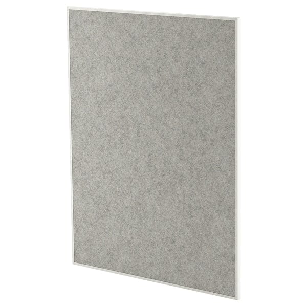 MITTZON whiteboard/noticeboard, white, 84x110x2 cm