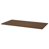 MITTZON table top, walnut veneer, 140x68 cm