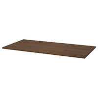 MITTZON table top, walnut veneer, 140x68 cm