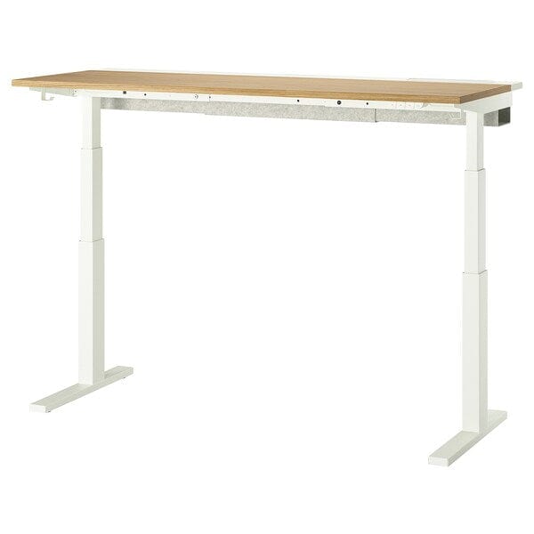 Ikea MITTZON - Additional top, oak veneer, 160x48 cm