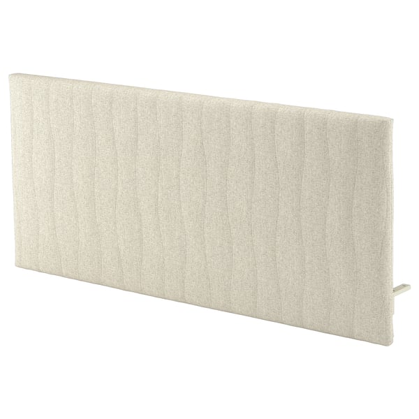 MITTZON acoustic screen for desk, Gunnared beige, 165x72 cm