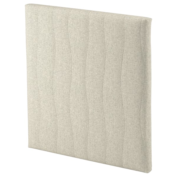 MITTZON acoustic screen for desk, Gunnared beige, 70x72 cm