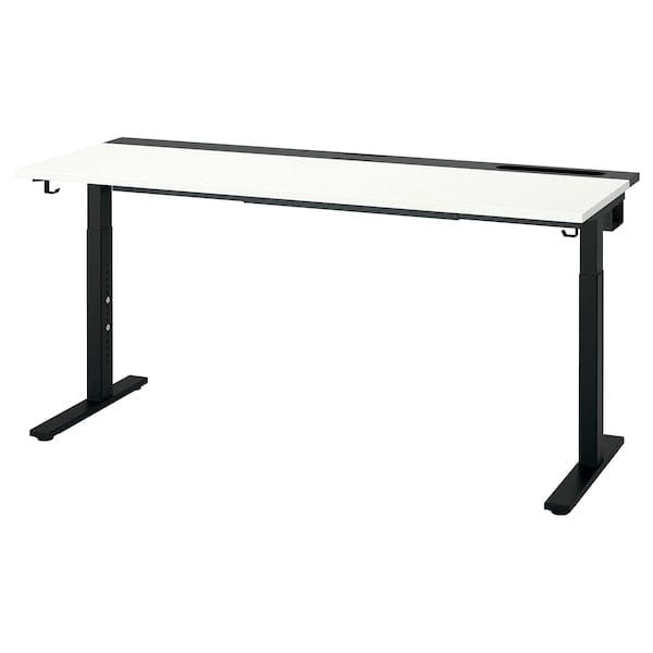 Ikea MITTZON - Desk, white/black,160x60 cm