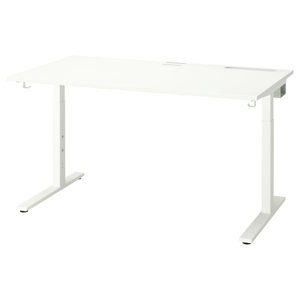 MITTZON desk, white, 140x80 cm