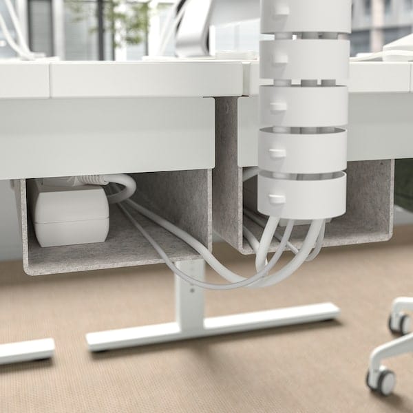 Ikea MITTZON - Desk, white, 120x80 cm