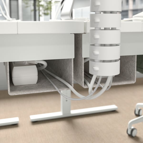MITTZON desk, white, 120x80 cm