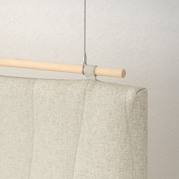 MITTZON acoustic baffle set, Gunnared beige, 96x226 cm