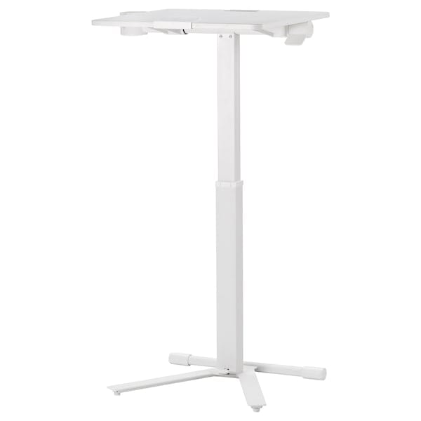 Ikea MITTZON - Laptop table with castors, white, 66x50 cm
