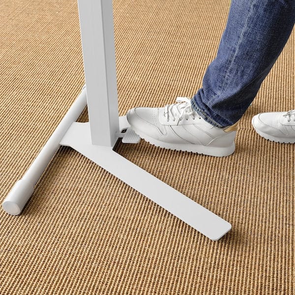 Ikea MITTZON - Laptop table with castors, white, 66x50 cm