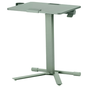 Ikea MITTZON - Laptop table with castors, green, 66x50 cm