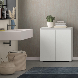 MOBILE MULTIUSO - 2 DOORS. HANDLE WITH HOLE