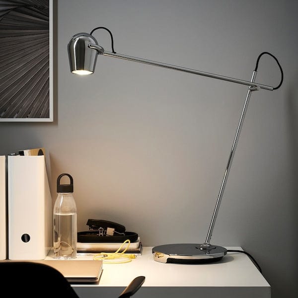 Ikea MODERMOLN - Work lamp, chrome ,