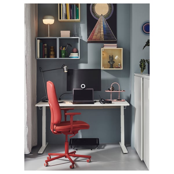 MODERMOLN work lamp, chrome-plated, 8 cm