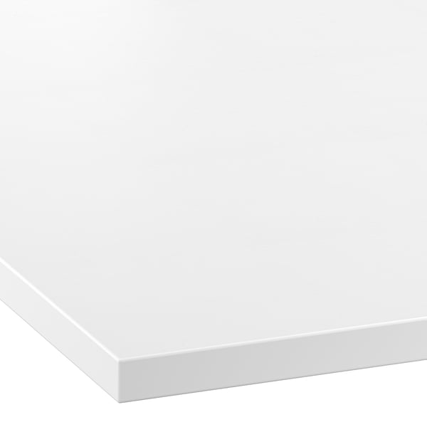 MÖCKLERYD worktop, white/laminate, 123x2.2 cm