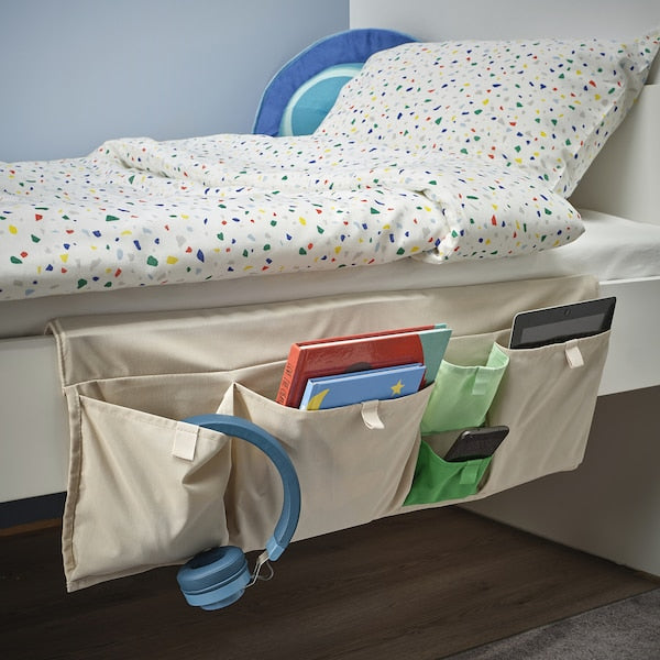 MÖJLIGHET bed pocket, beige, 75x27 cm