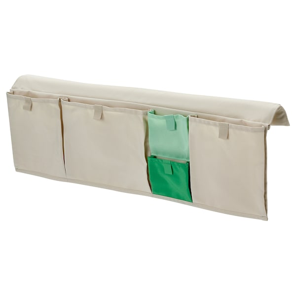 MÖJLIGHET bed pocket, beige, 75x27 cm