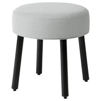MÖRTFORS pouffe, Diseröd grey, 47x47 cm
