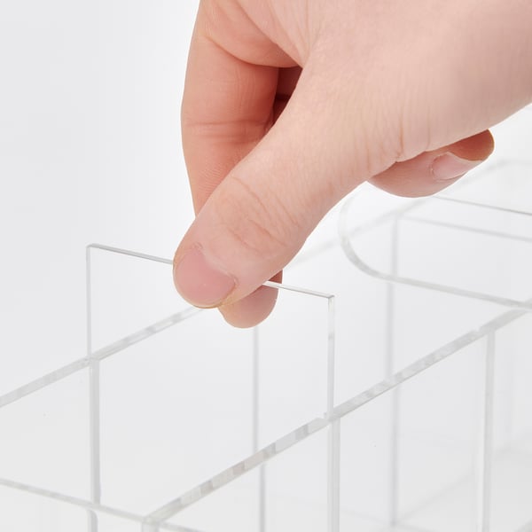 MOJAN make-up storage with handle, 25x13x12 cm