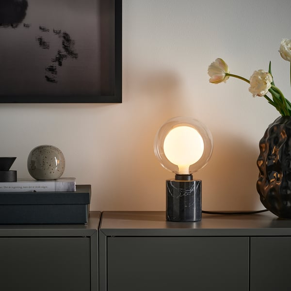 MOLNART LED bulb E27 200 lumen, double globe clear glass, 150 mm