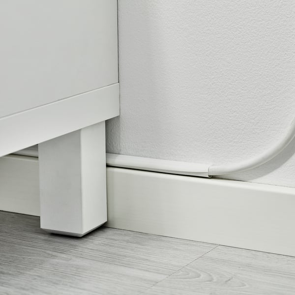 MONTERA cable trunking, white, 1.1 m