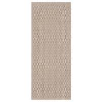 MORUM rug flatwoven, in/outdoor, beige, 60x150 cm