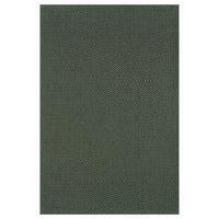 MORUM rug flatwoven, in/outdoor, dark green, 120x180 cm