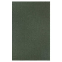 MORUM rug flatwoven, in/outdoor, dark green, 230x160 cm