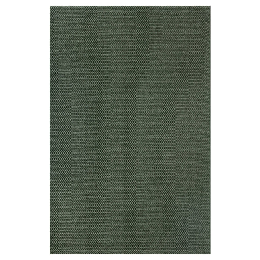 MORUM rug flatwoven, in/outdoor, dark green, 230x160 cm