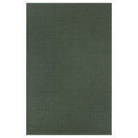 MORUM rug flatwoven, in/outdoor, dark green, 200x300 cm