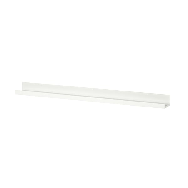 MOSSLANDA picture ledge, white, 115 cm
