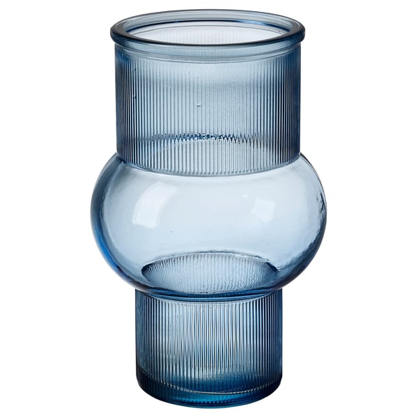 MYRMOSAIK vase, blue