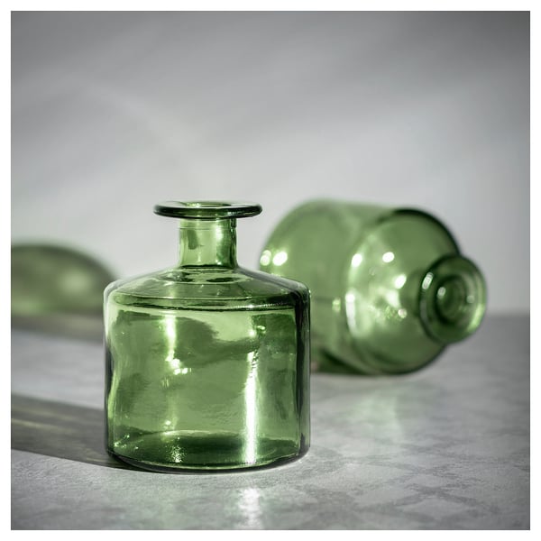 MYRMOSAIK vase, green, 12 cm